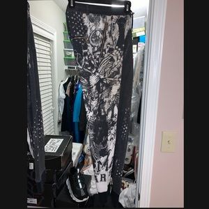 Balmain Graphic Printed Horse Logo Sweatpants